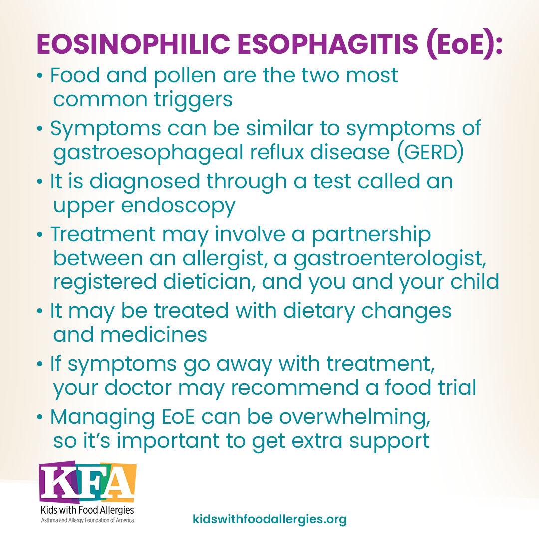Tips for managing eosinophilic esophagitis (EoE)