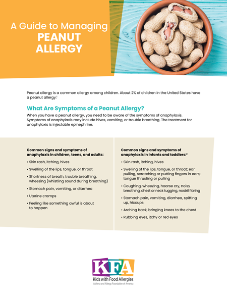 A Guide to Managing Peanut Allergy