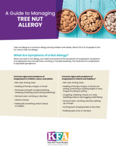 A Guide to Managing Tree Nut Allergy